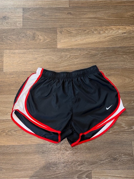 Nike Pants - Nike Dri-Fit Women’s Lined Running Shorts Black, Red and White Size Large